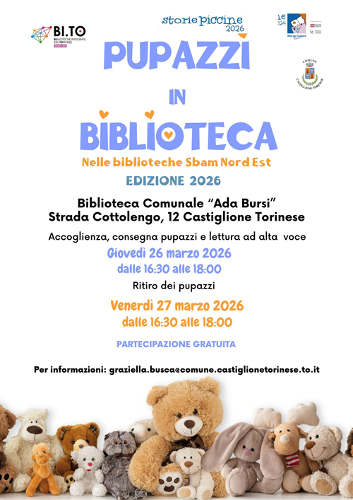 Pupazzi in Biblioteca